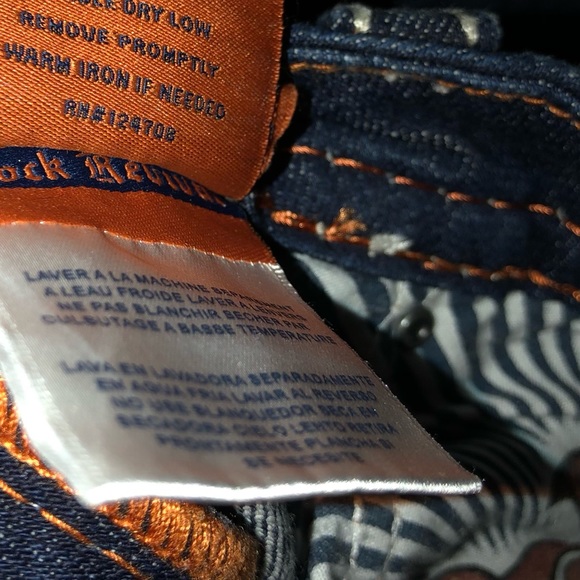 Rock Revival womens jeans Sasha straight size 28/34 - Picture 9 of 16